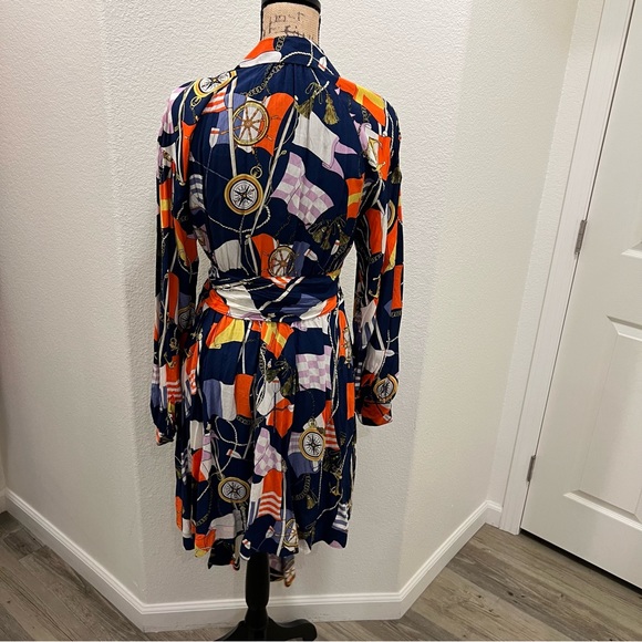 Anthropologie Maeve Flag Shirt Dress - Picture 12 of 12